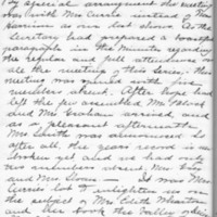 Minutes 13 February 1903